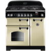 Falcon 90cm Classic Dual Fuel Cooker - Cream/Chrome