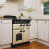 Falcon 90cm Classic Dual Fuel Cooker - Cream/Chrome - Image 2