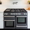 Falcon 110cm Nexus 6 Burner Dual Fuel Cooker - Slate/Chrome - Image 3