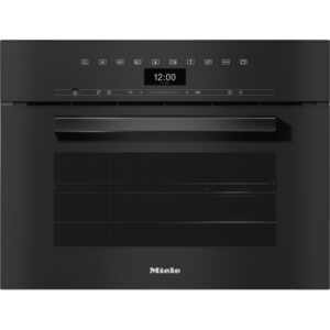 Miele 45cm Vitroline Compact Combination Steam Oven - Obsidian Black