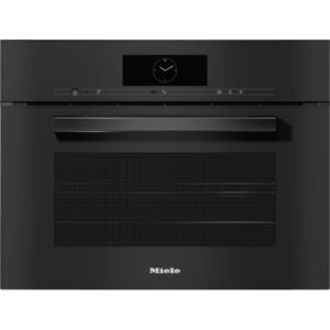 Miele Vitroline 45cm Compact Combination Steam Oven - Obsidian Black