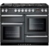 Falcon 110cm Nexus 6 Burner Dual Fuel Cooker - Slate/Chrome