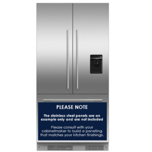 Fisher & Paykel 476 Litre Integrated French Door Refrigerator