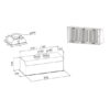 Sirius 85cm Valentina Alfresco Undermount Rangehood - Stainless Steel - Image 2