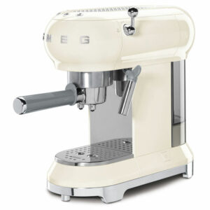 Smeg Retro Style Espresso Machine - Panna Cream