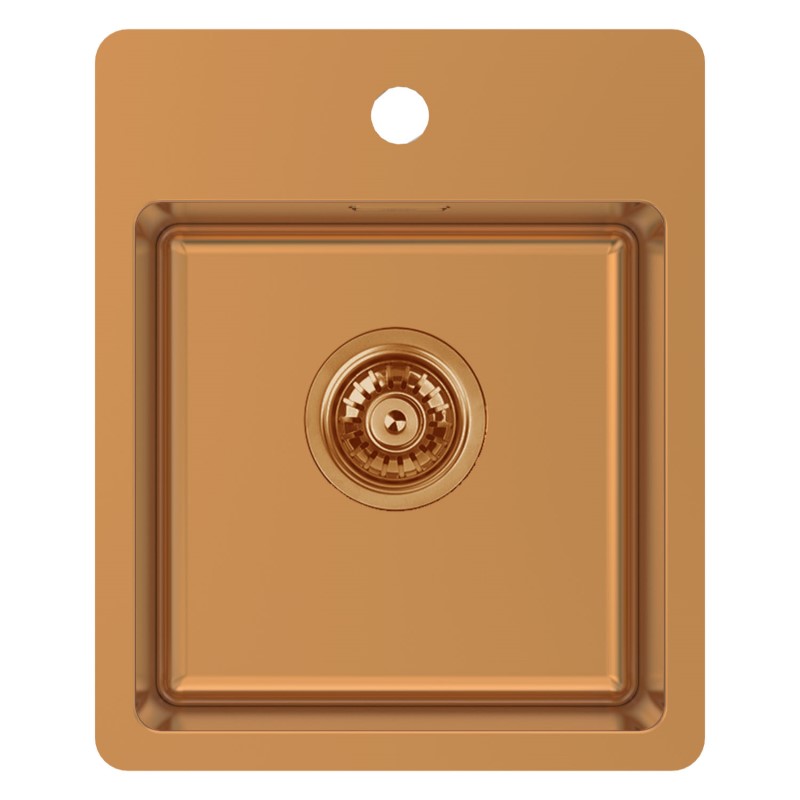 ABEY Bar Sink With Tap Ledge - Artisan Copper