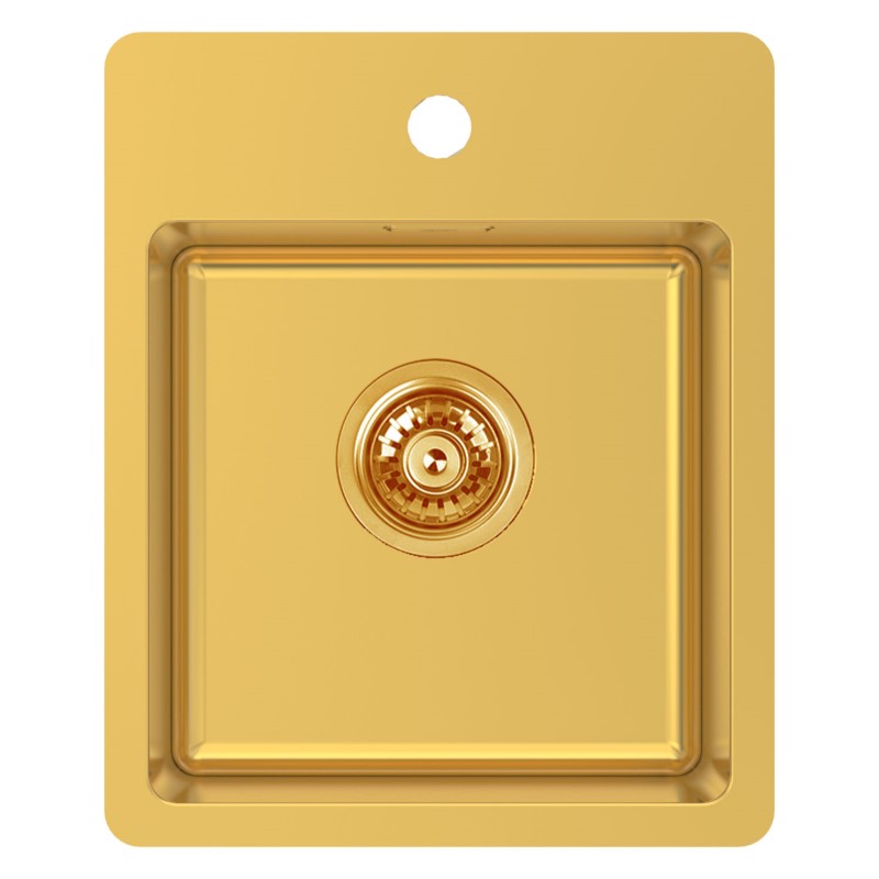 ABEY Bar Sink With Tap Ledge - Eureka Gold