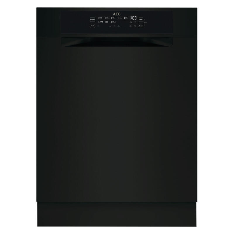 AEG 60cm Built-Under Dishwasher - Matte Black