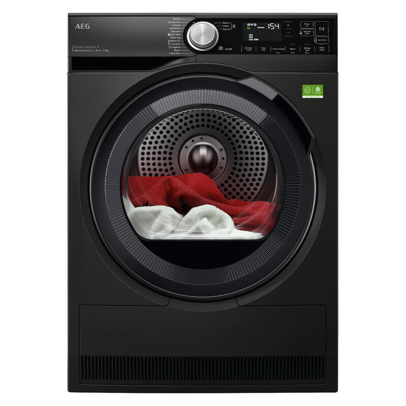 AEG 9kg Heat Pump Dryer (9000 Series)