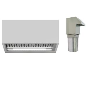 SIRIUS UNDERMOUNT RANGEHOOD WITH OFF BOARD SEM51 MOTOR