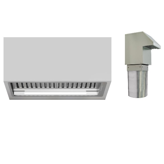Sirius Undermount Rangehood with Off Board SEM51 Motor