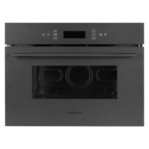 Artusi Built In Microwave Digital Clock Nano Matte Black 45CM