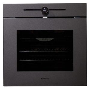 Artusi Built-In Elec Oven Auto Open Dial Control Nano Matte Black 60
