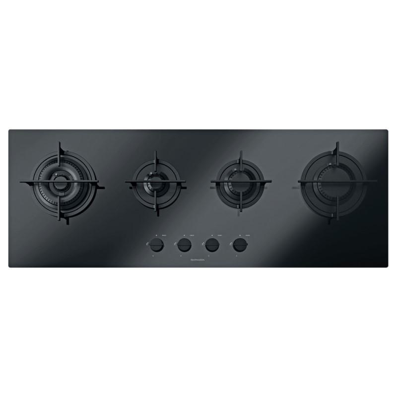 Barazza Mood Hob 110CM - 4 Burners Black