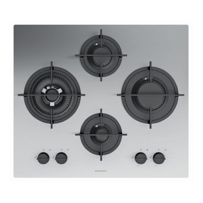 Barazza Mood Hob 65CM - 4 Burners S/S