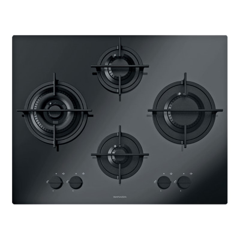 Barazza Mood Hob 65CM - 4 Burners Black