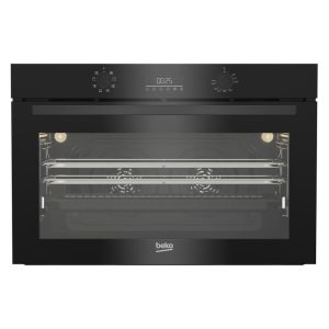 Beko 90cm Large Built-In Oven - Black