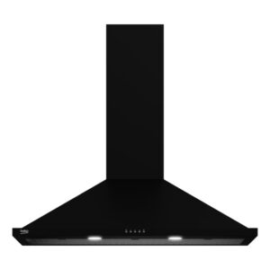 Beko 90cm Canopy Rangehood - Black