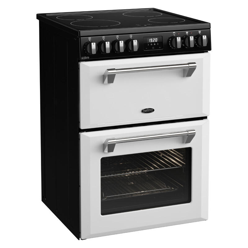 Belling 60cm Mini Richmond Induction Cooker - White - Image 2