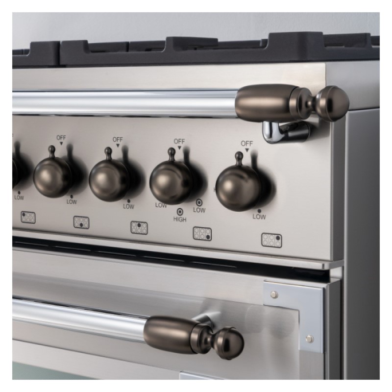 Bertazzoni Collezione Metalli Accessories Black Nickel (Bn) 90CM/120CM