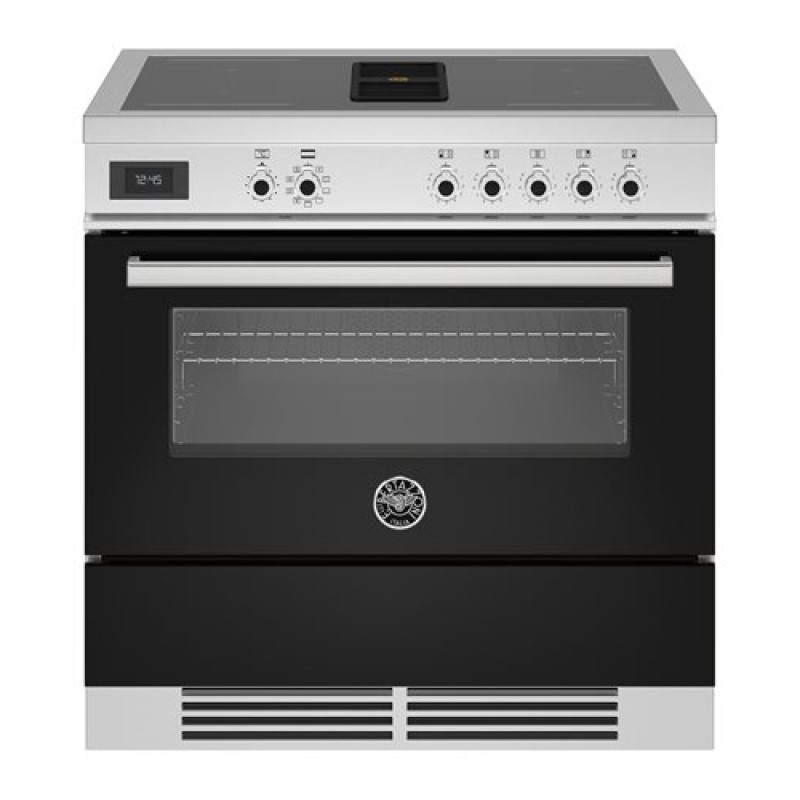Bertazzoni 90cm Pro Series Air Tec Induction Downdraft Cooker - Black