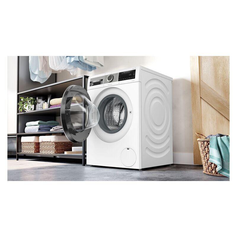 Bosch 9kg Series 8 Front Load Washing Machine - White - Image 3