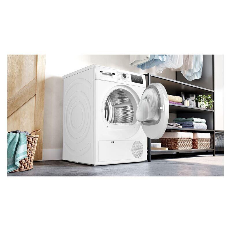 Bosch 8kg Heat Pump Condenser Dryer - White (Series 4) - Image 3