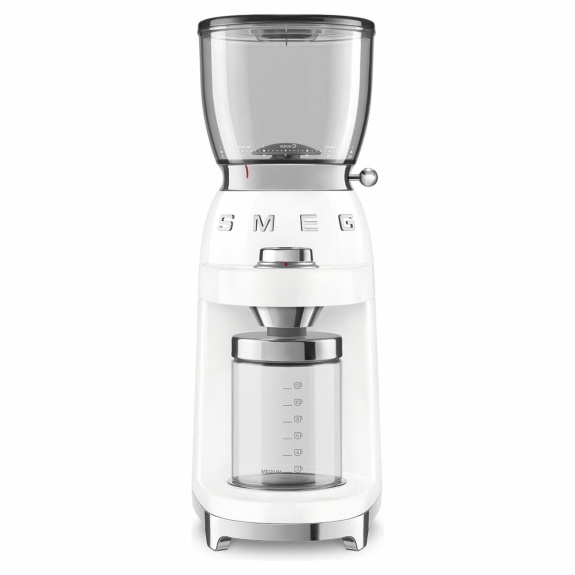 Smeg Retro Style Coffee Grinder - White