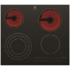 Electrolux 60cm UltimateTaste 300 Ceramic Cooktop - Black - Image 2