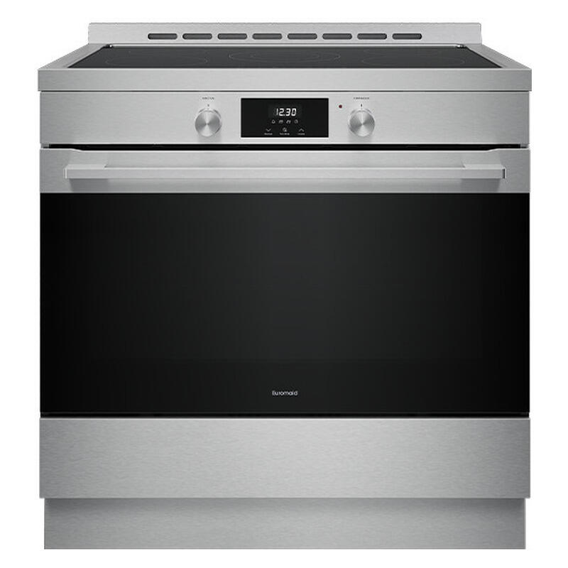 Euromaid 90cm Freestanding Oven with 5-Zone Ceramic Cooktop - Stainless Steel