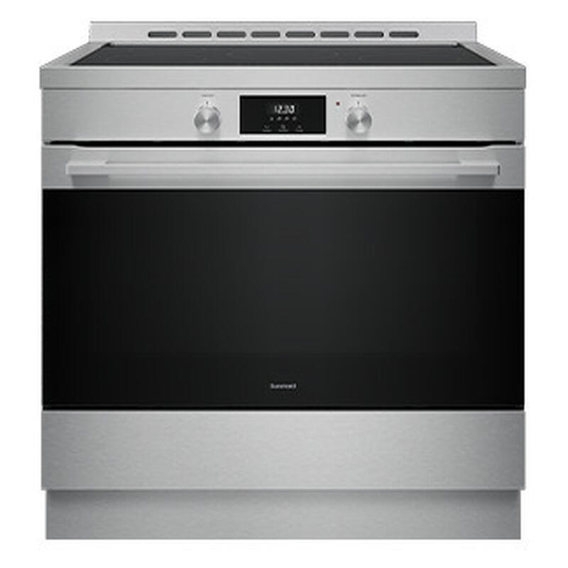 Euromaid 90cm Freestanding Oven with 5-Zone Ceramic Cooktop - Stainless Steel - Image 2