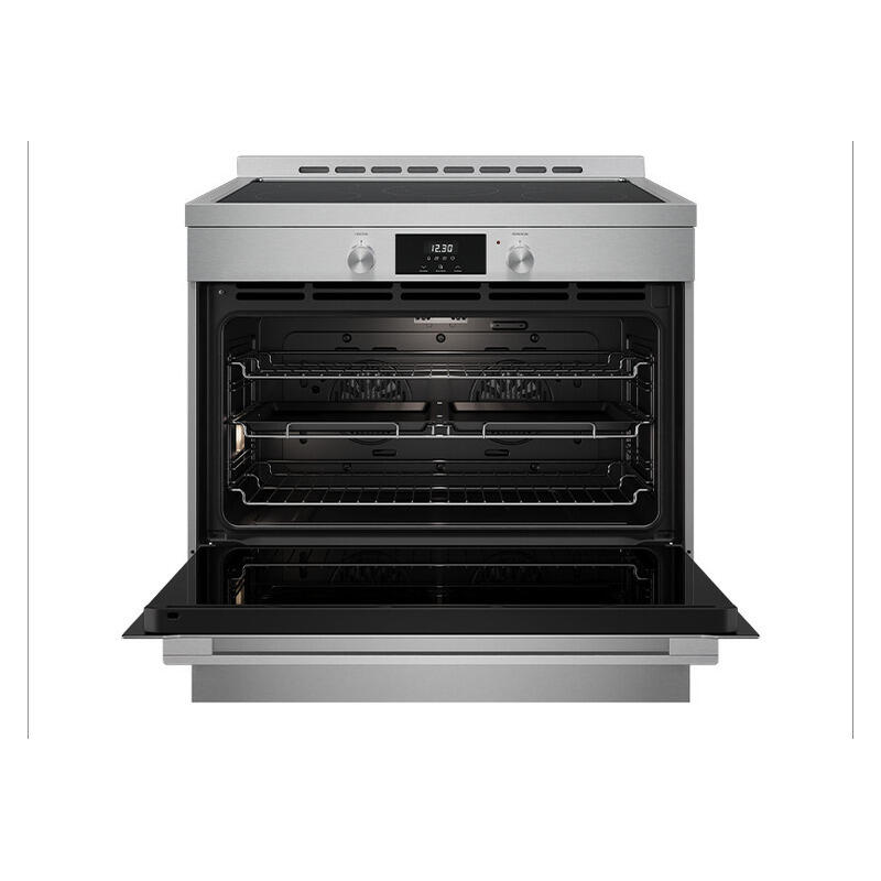 Euromaid 90cm Freestanding Oven with 5-Zone Ceramic Cooktop - Stainless Steel - Image 3