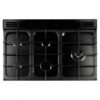 Falcon 90cm Classic Deluxe Dual Fuel Cooker - Slate/Brass - Image 2