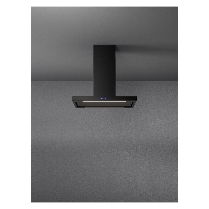 Falmec 90cm Island Canopy Plane Plus - Matt Black