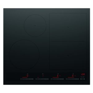 Fisher & Paykel 60cm 4 Zone Induction Cooktop: Smart Zone - Black (Series 7)
