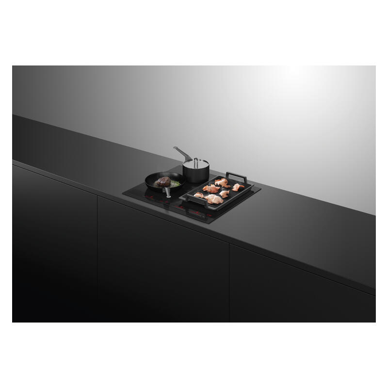 Fisher & Paykel 60cm 4 Zone Induction Cooktop: Smart Zone - Black (Series 7) - Image 2