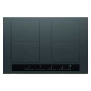 Fisher & Paykel 80cm 4 Zone Induction Cooktop: 2 Smart Zones - Grey (Series 7)