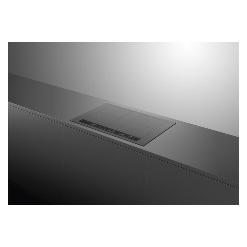 Fisher & Paykel 80cm 4 Zone Induction Cooktop: 2 Smart Zones - Grey (Series 7) - Image 2