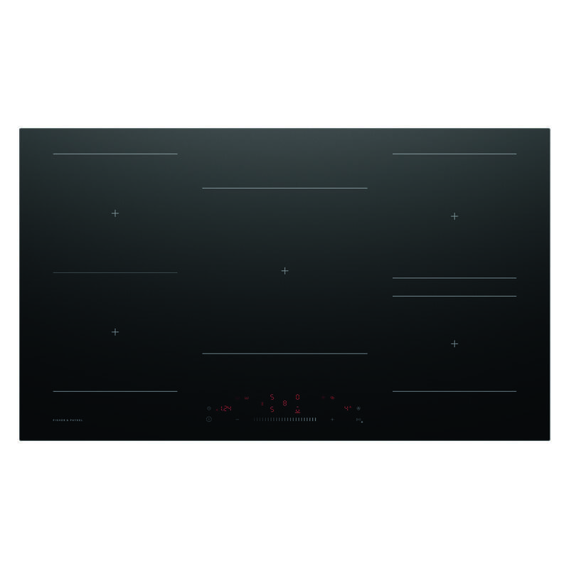 Fisher & Paykel 90cm 5 Zone Induction Cooktop - Black (Series 5) - Image 2