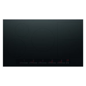 Fisher & Paykel 90cm 5 Zone Induction Cooktop: Smart Zone - Black (Series 7)