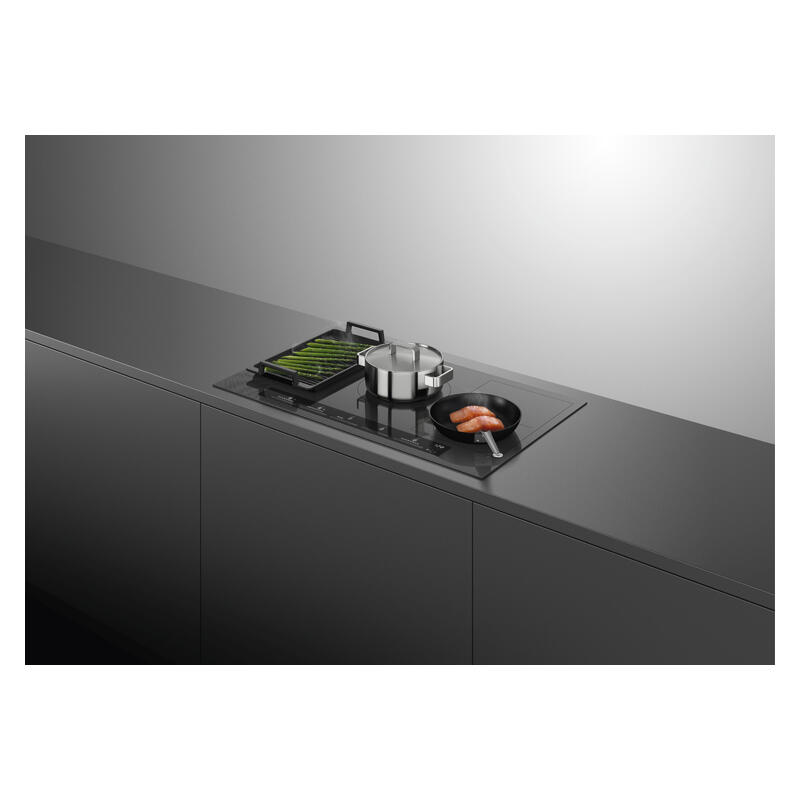 Fisher & Paykel 90cm 5 Zone Induction Cooktop: 2 Smart Zones - Grey (Series 7) - Image 2
