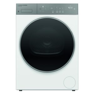 Fisher & Paykel 8kg Smart Heat Pump Condenser Dryer - Woolmark Black - White (Series 5)