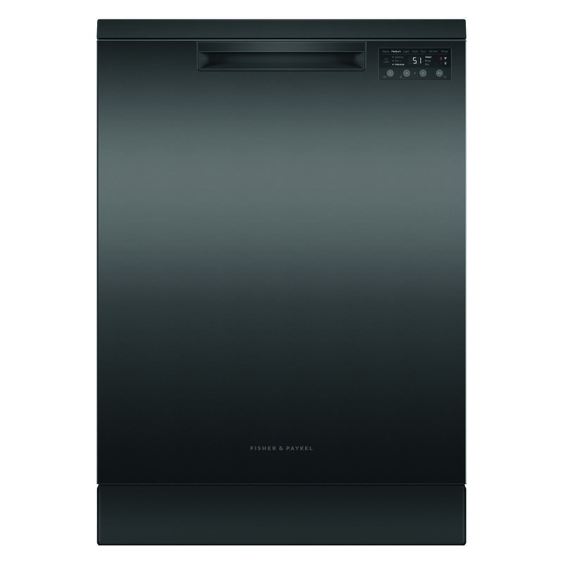 Fisher & Paykel 60cm Contemporary Dishwasher (Series 7) - Black Stainless Steel