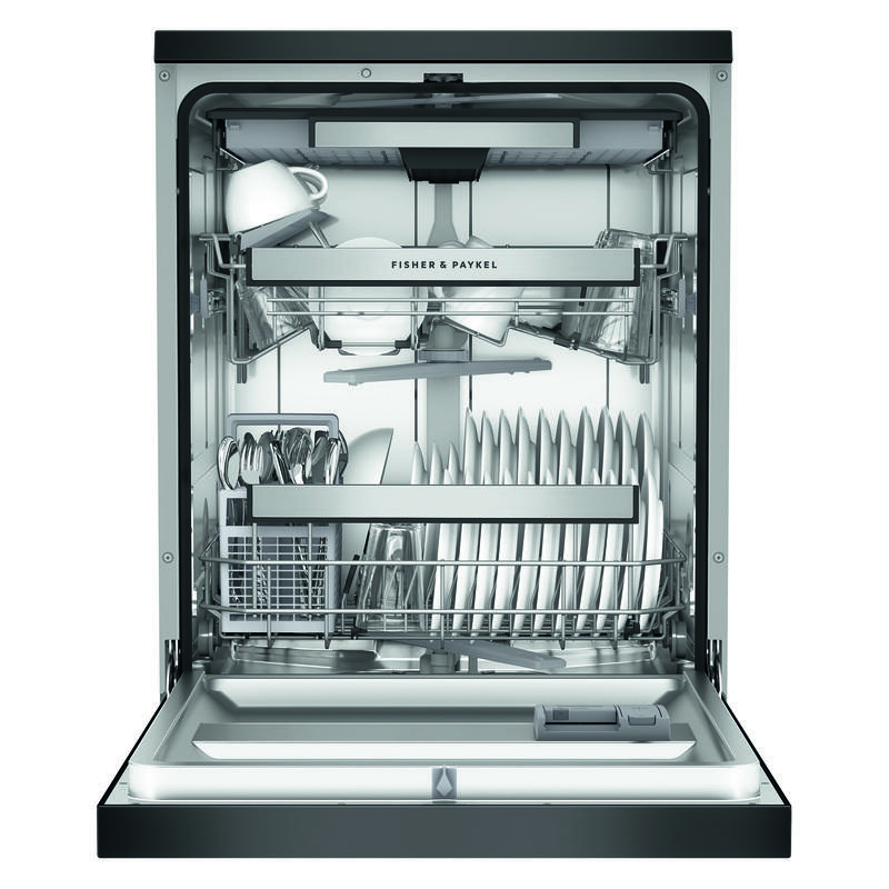 Fisher & Paykel 60cm Contemporary Dishwasher (Series 7) - Black Stainless Steel - Image 3