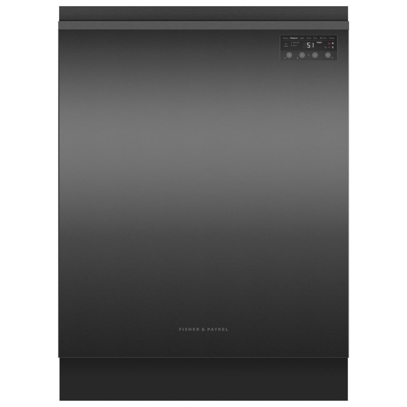 Fisher & Paykel 60cm Built-Under Dishwasher - Black Stainless Steel