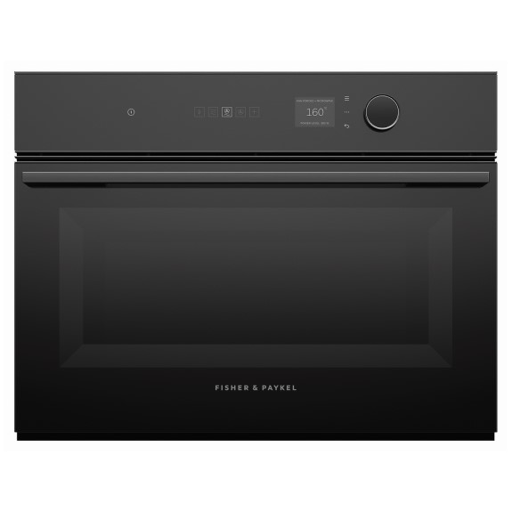 Fisher & Paykel Microwave Oven Companion Smarthq Minimal Black 60CM