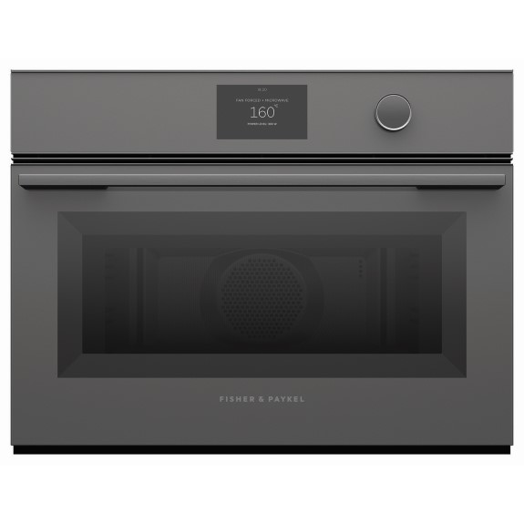 Fisher & Paykel 60cm Microwave Oven Companion SmartHQ - Minimal Grey
