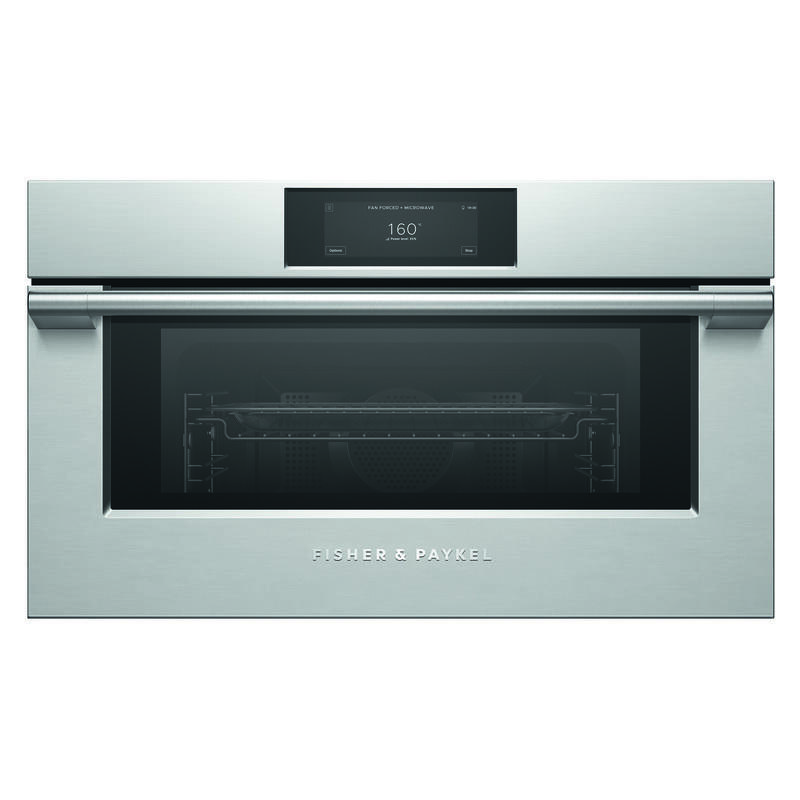 Fisher & Paykel 76cm Professional Compact Combi-Microwave Oven - Stainless Steel (Series 9)