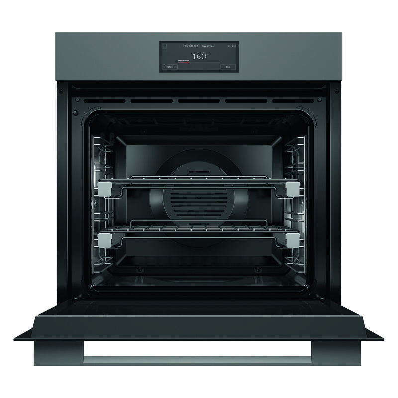 Fisher & Paykel 60cm Minimal Combi-Steam Oven - Grey Glass (Series 11) - Image 2