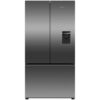 Fisher & Paykel 569 Litre French Door Refrigerator - Black Stainless